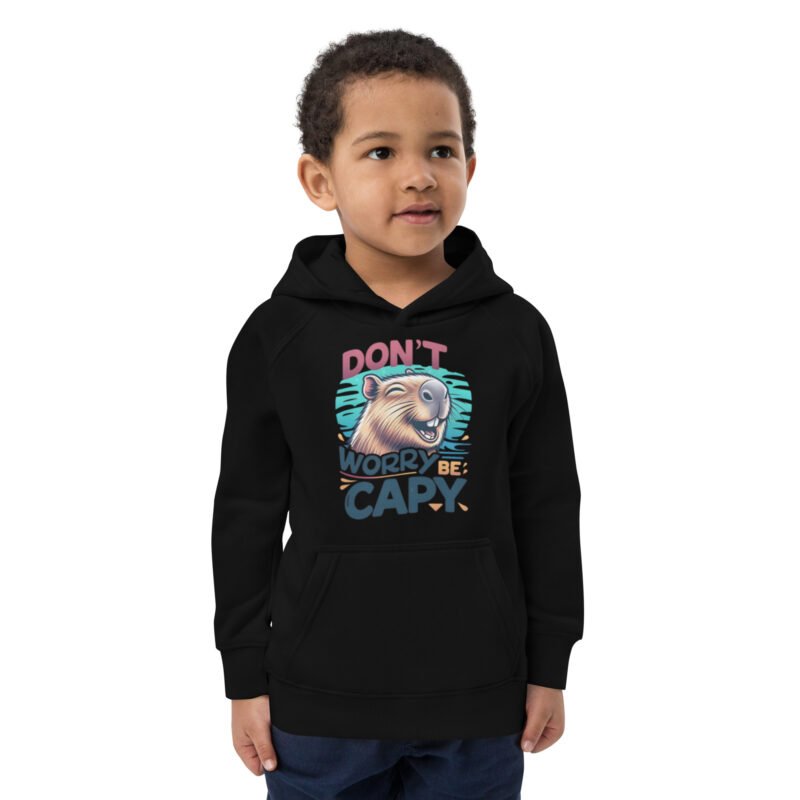 Sudadera con capucha eco niño